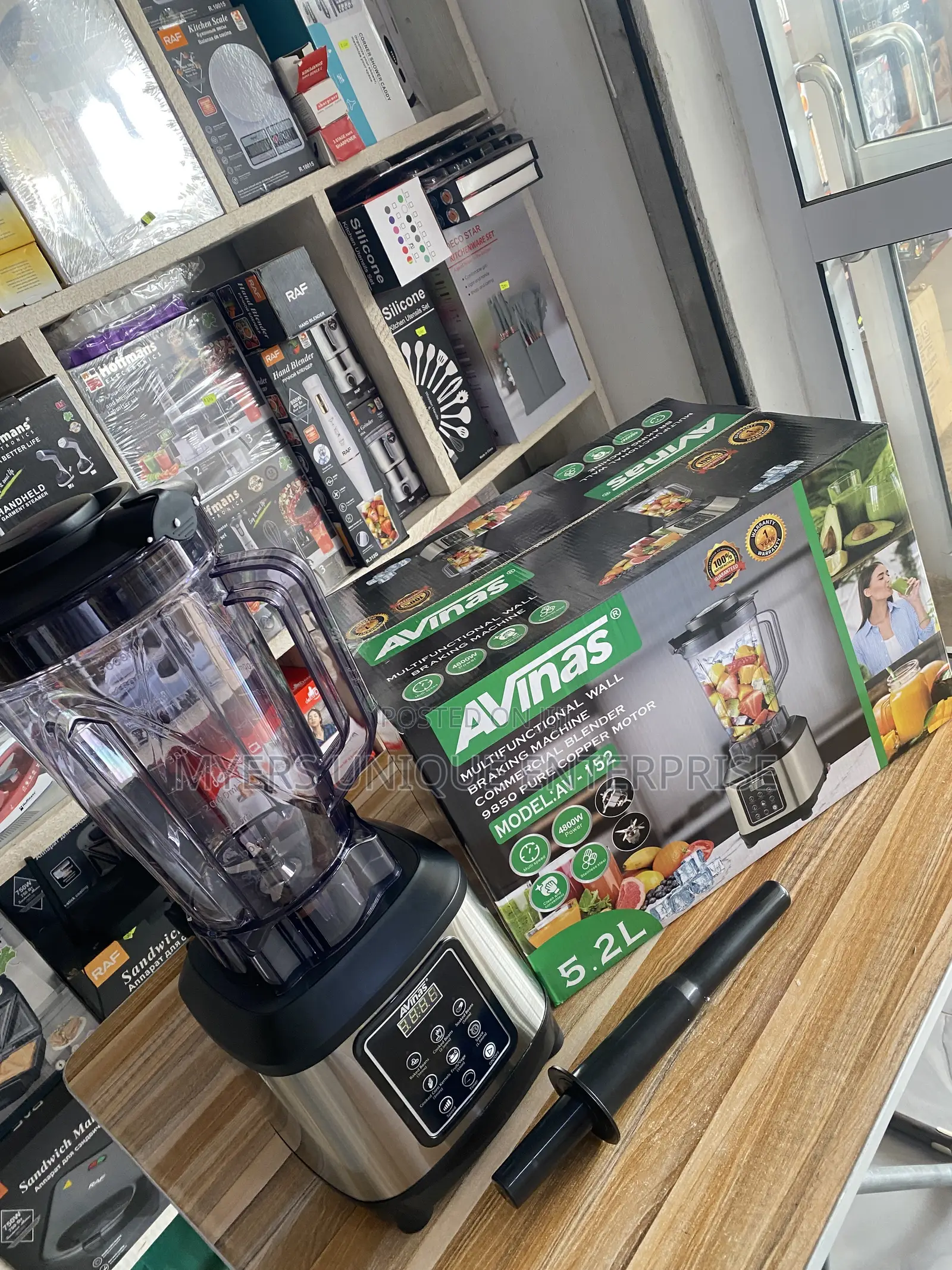 AVINAS 4800W Blender With 5.2L Jar