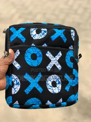 African Print Side Bag