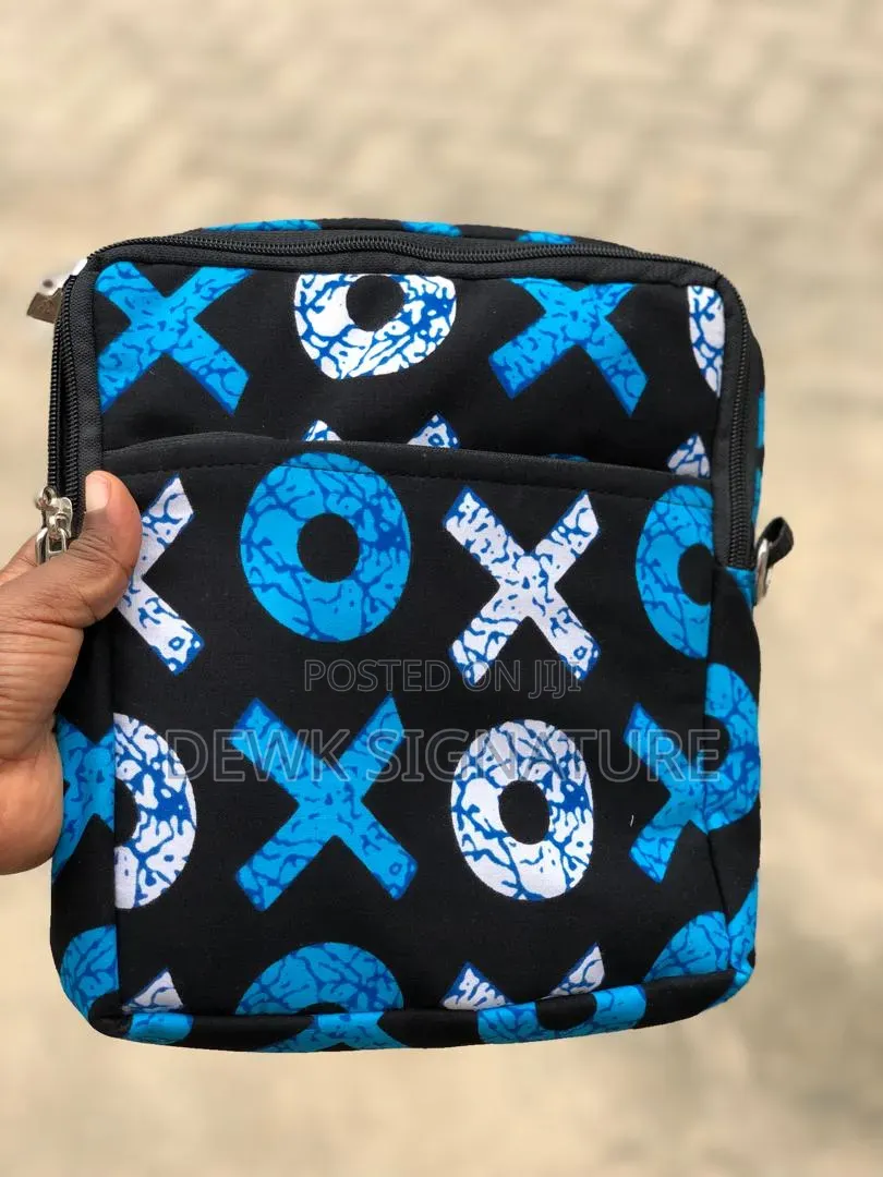 African Print Side Bag