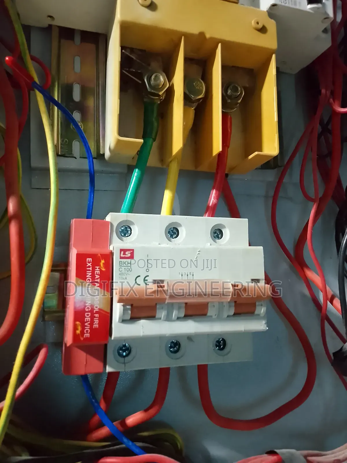 Hot Aerosol Extinguisher Breaker