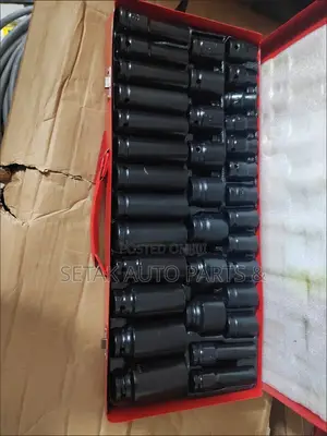 35 or 24-Piece 1/2" Socket Set / Wrench Tool Set/ Box Spanner