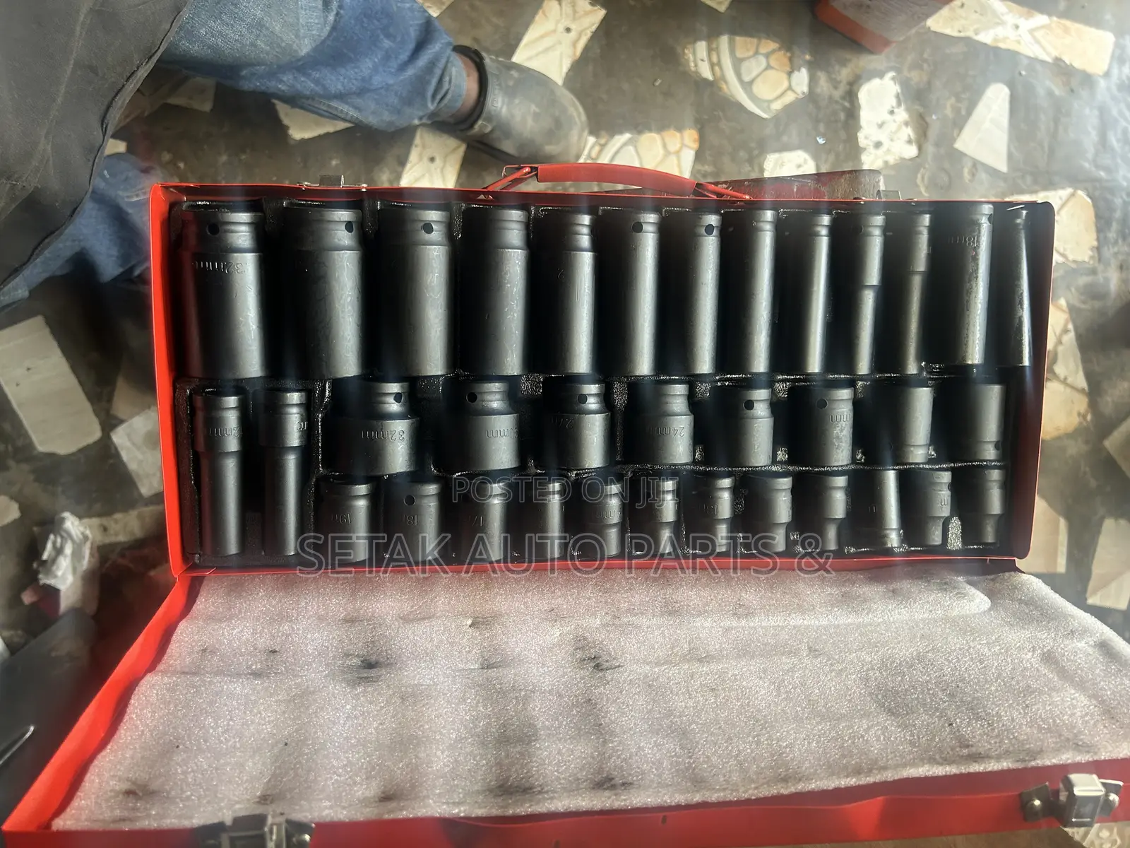 35 or 24-Piece 1/2" Socket Set / Wrench Tool Set/ Box Spanner