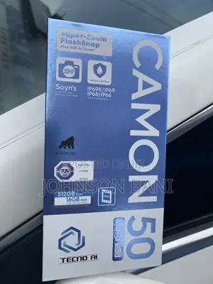 New Tecno Camon 50 Ultra 512 GB Black