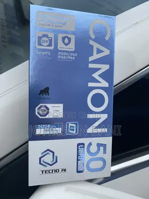 New Tecno Camon 50 Ultra 512 GB Black
