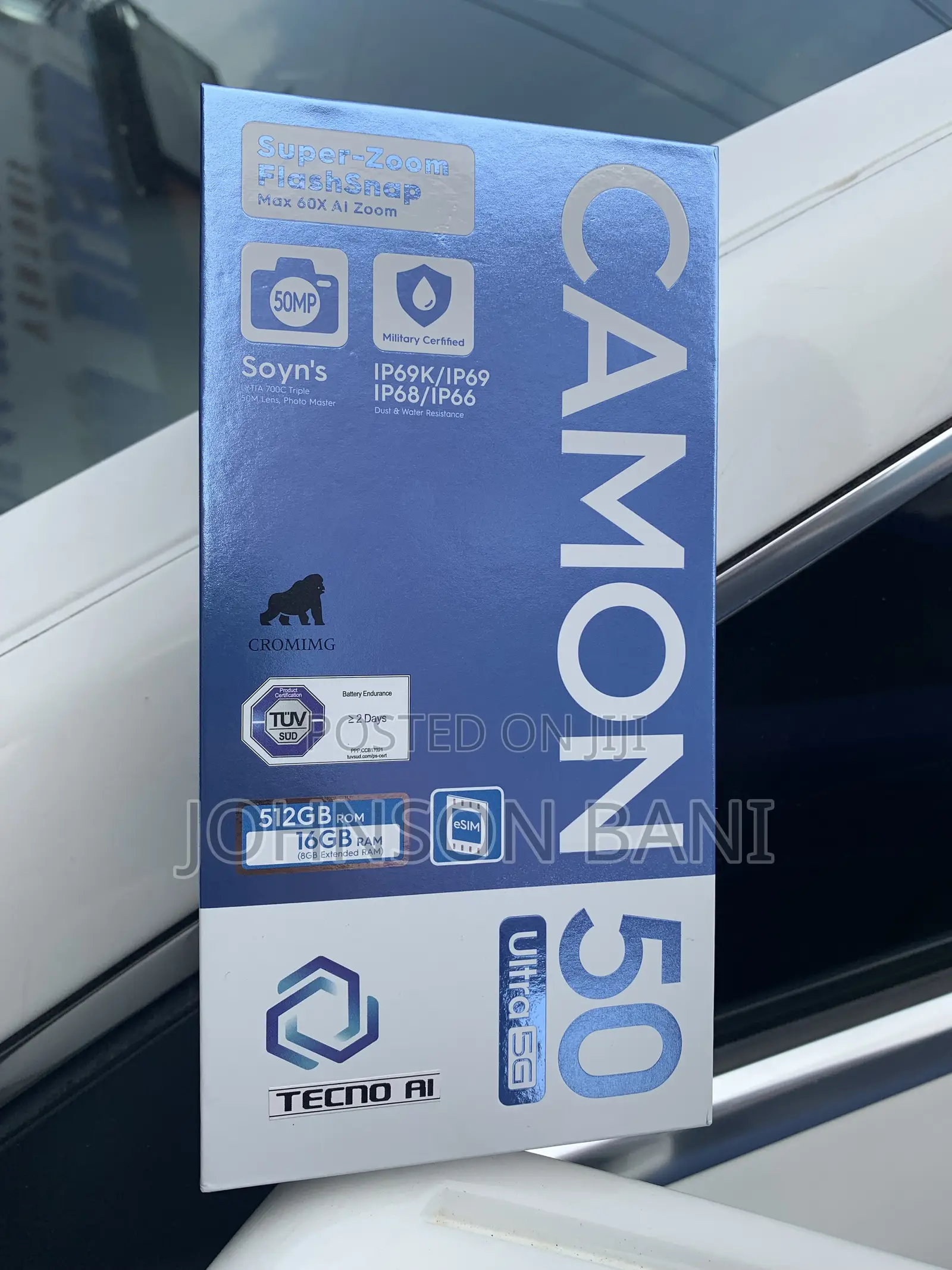 New Tecno Camon 50 Ultra 512 GB Orange