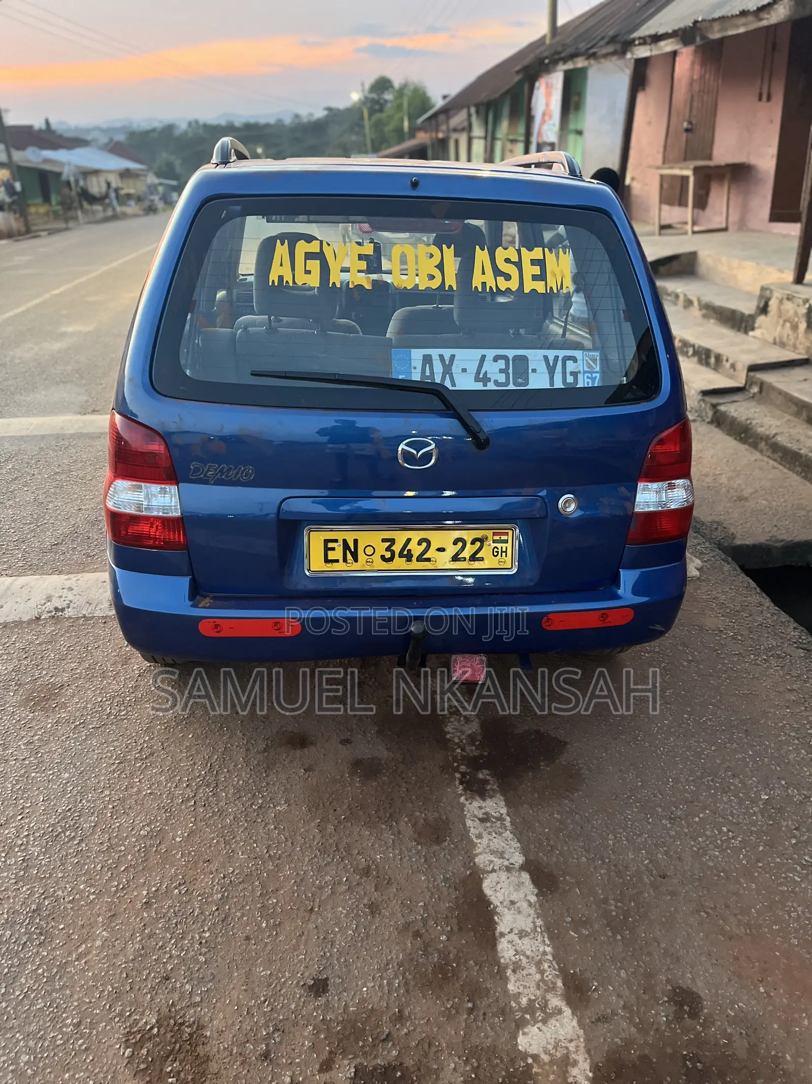 Mazda Demio 2014 Blue