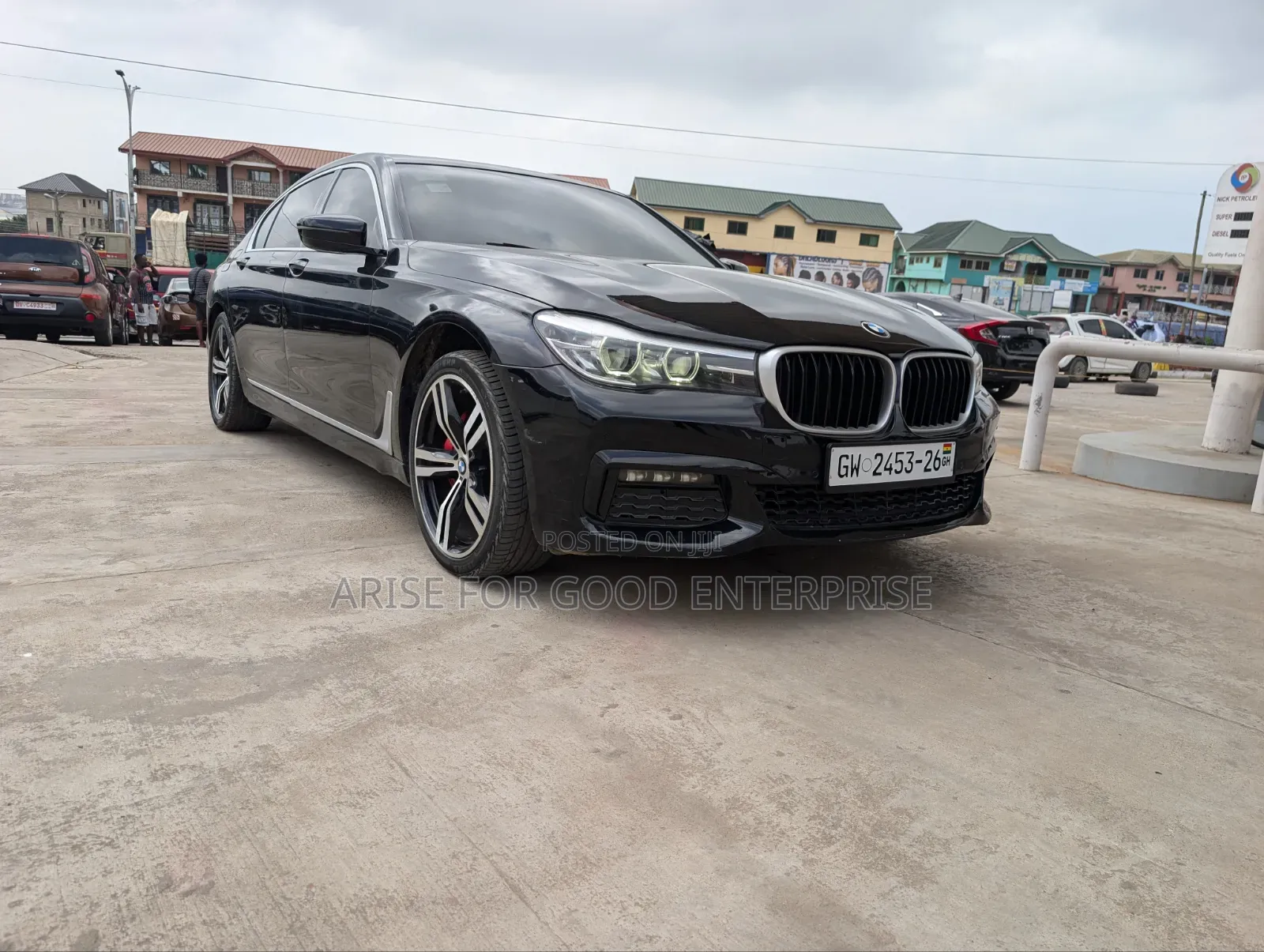 BMW 740 2018 Black