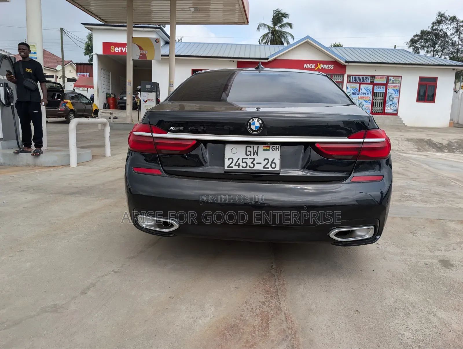 BMW 740 2018 Black