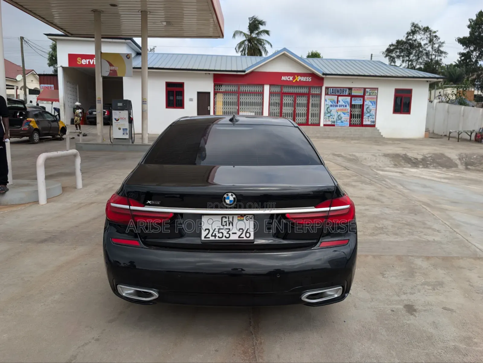 BMW 740 2018 Black
