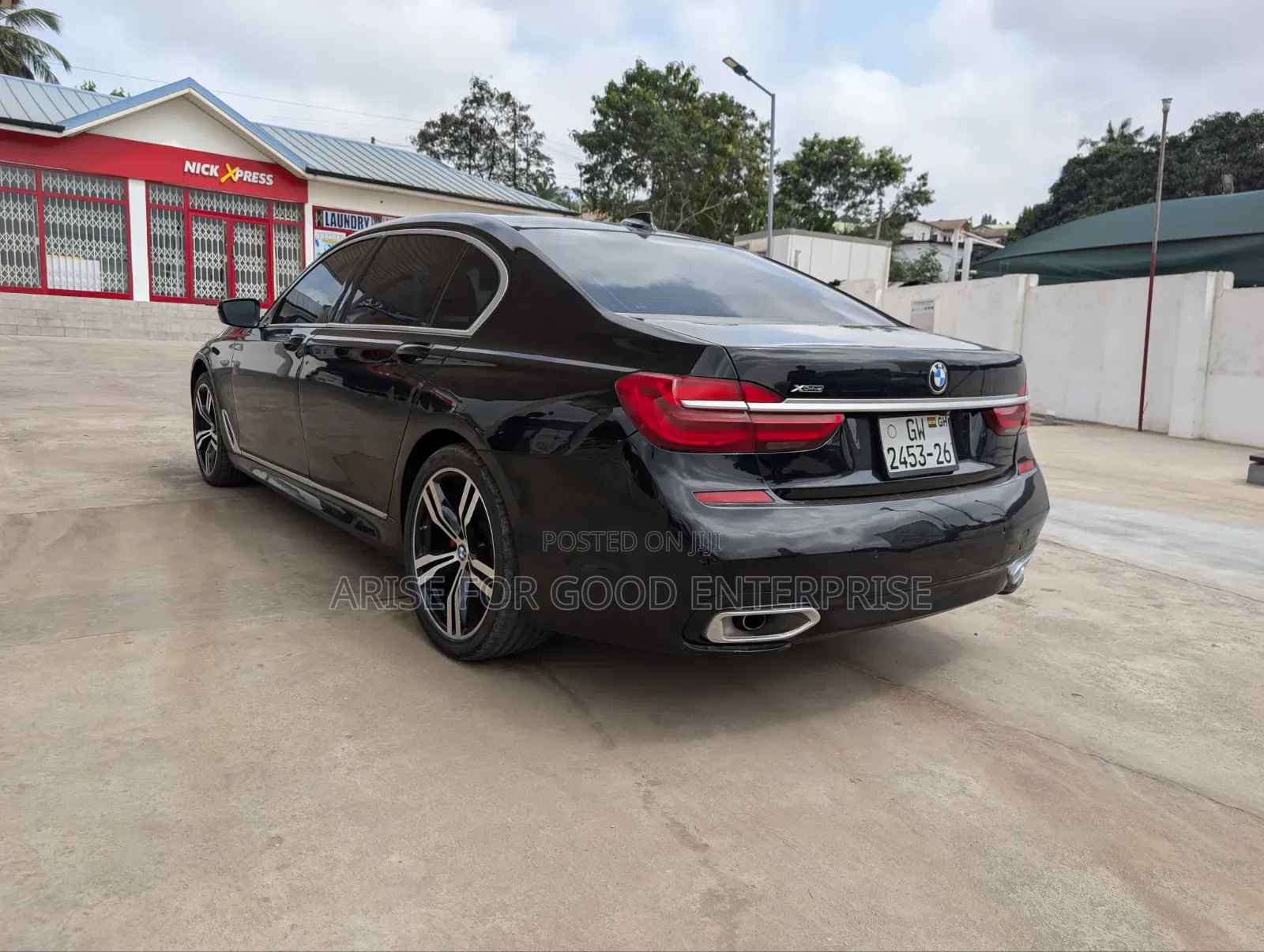BMW 740 2018 Black