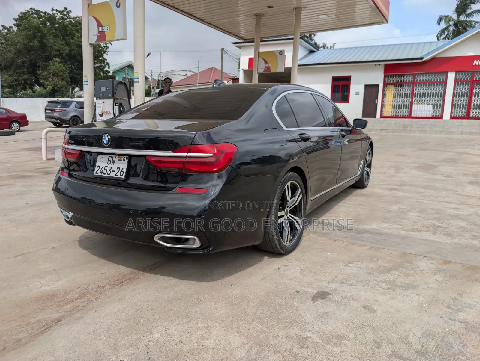 BMW 740 2018 Black