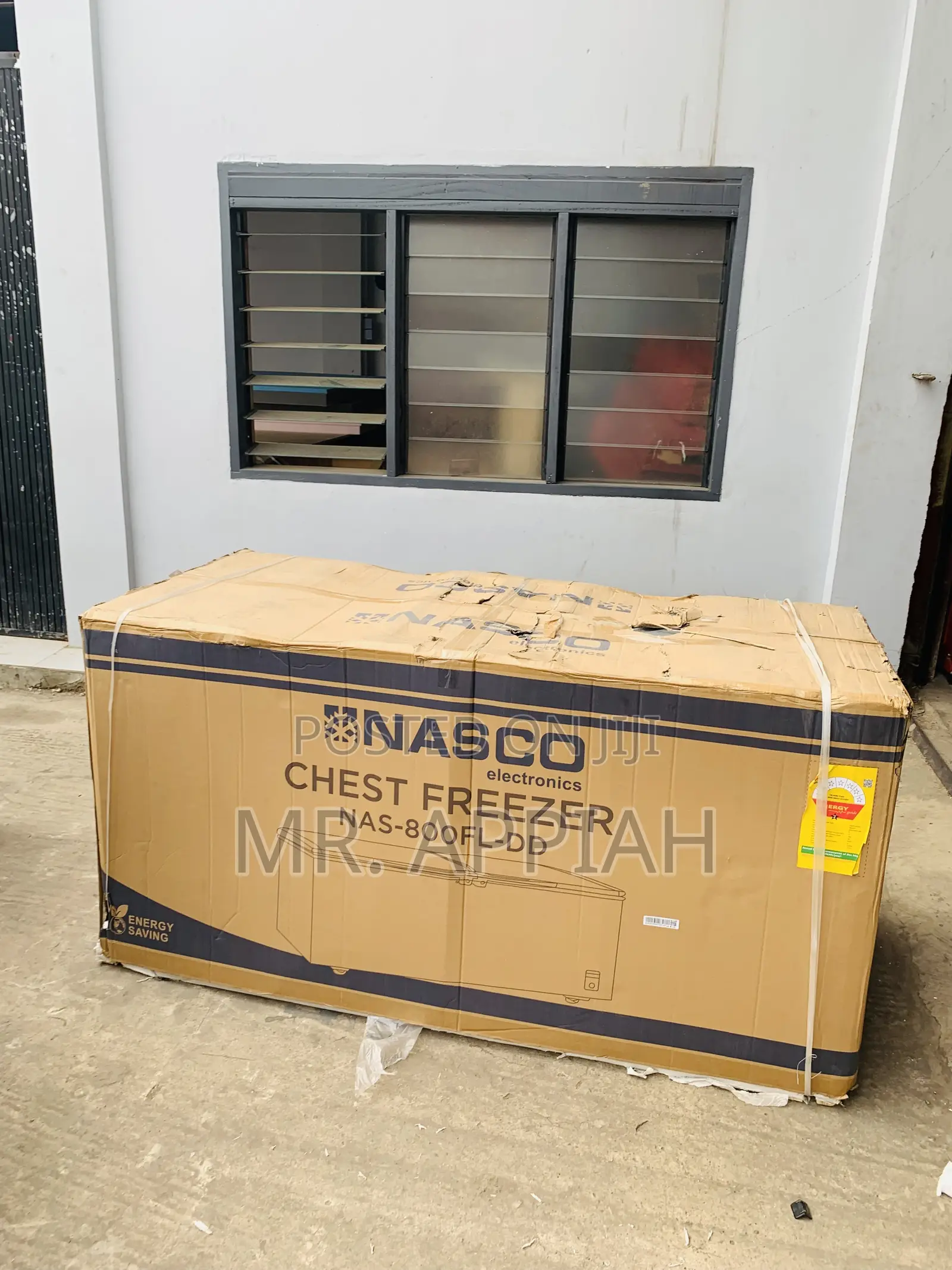 High Quality Nasco 2 Door Electric Chest Freezer(Nas-850fl -Dd)600L