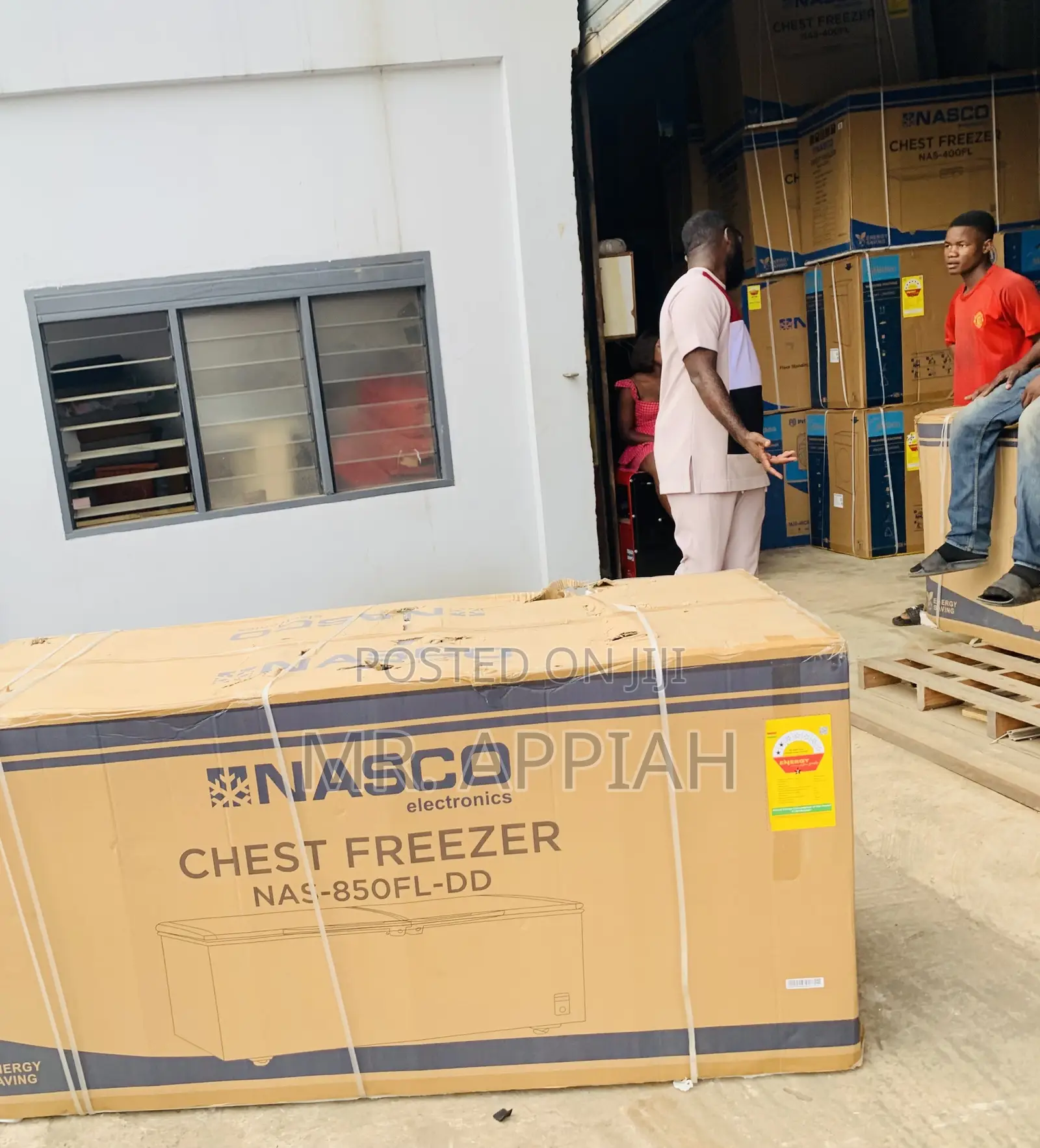 Energy Sufficient Nasco Nas-850fl -Dd 2 Door Chest Freezer(600L) 