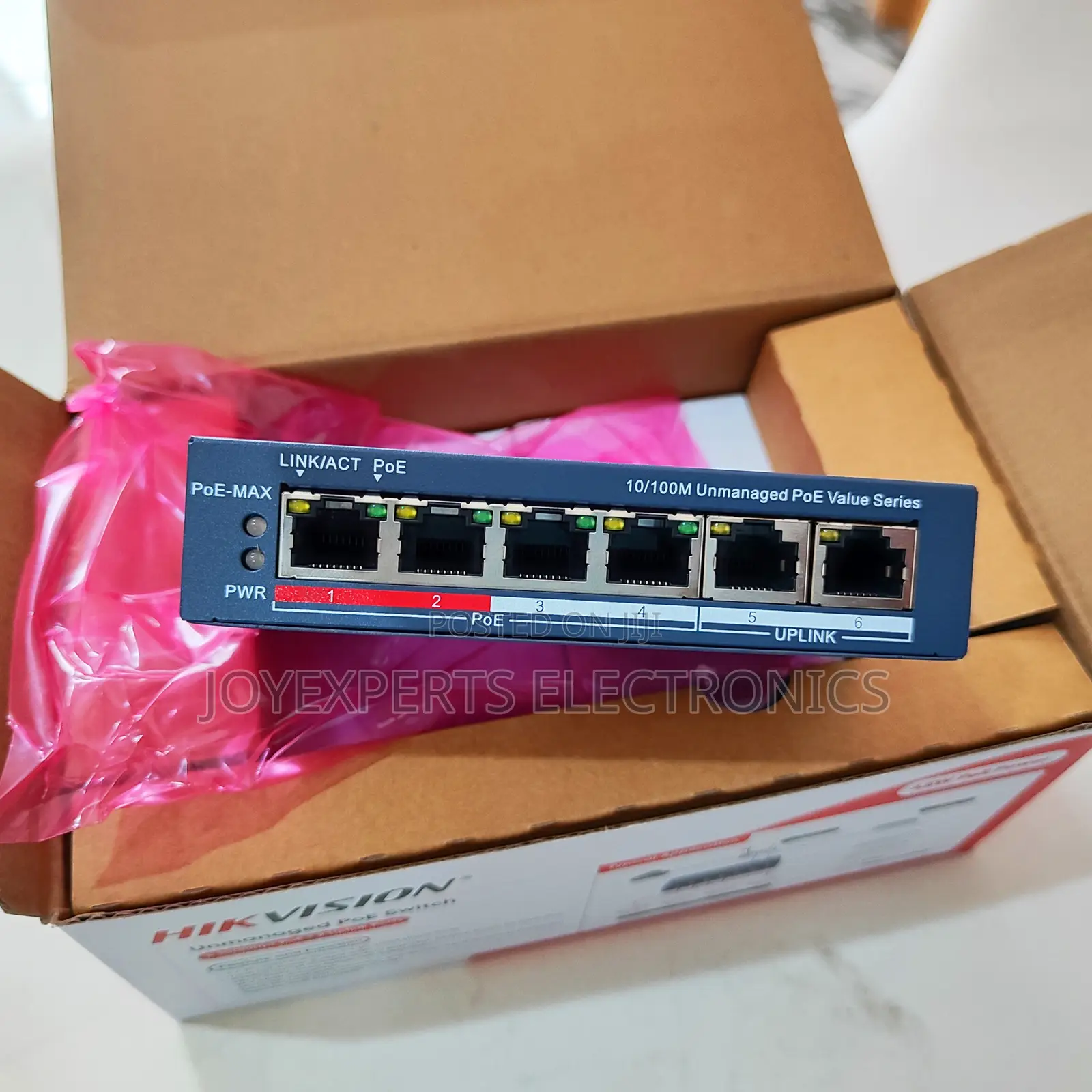 Hikvision 4-Port PoE Switch