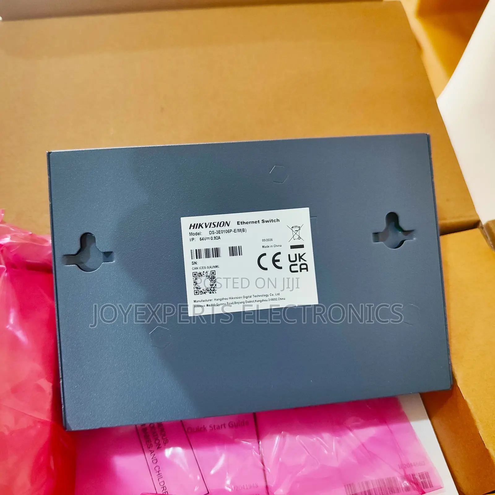 Hikvision 4-Port PoE Switch
