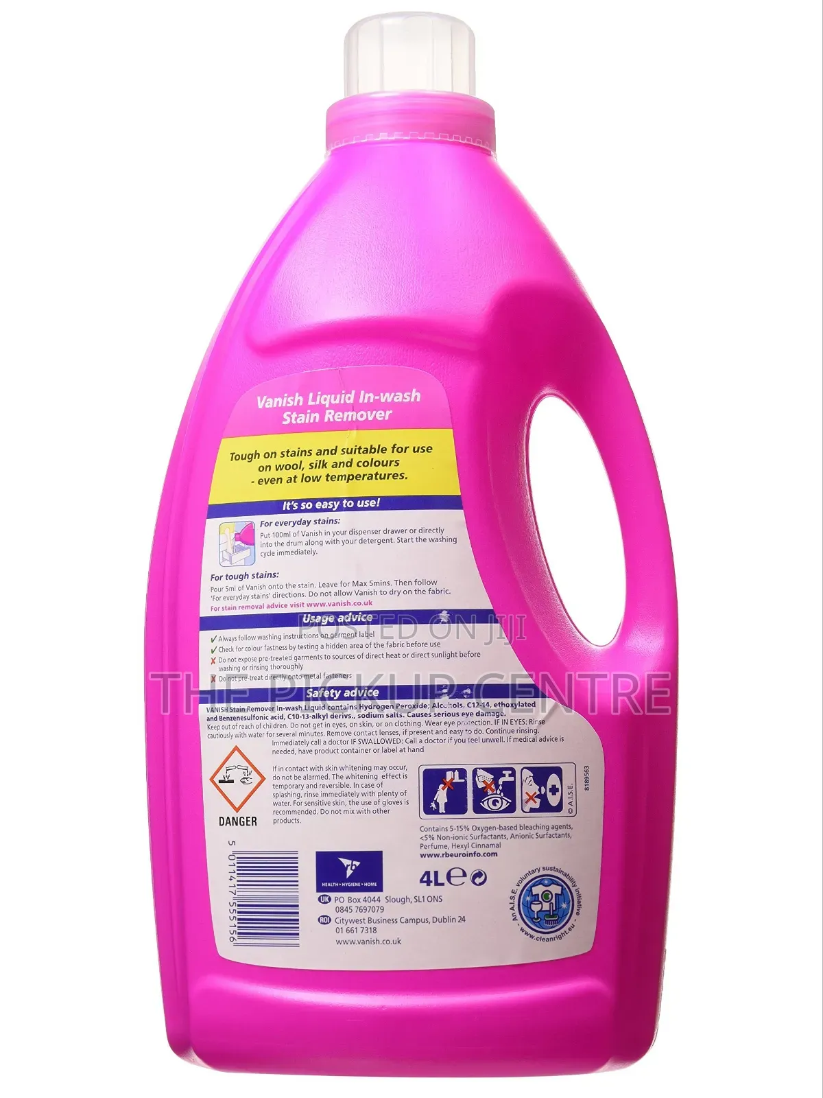 Vanish Oxi Action Liquid (4L)