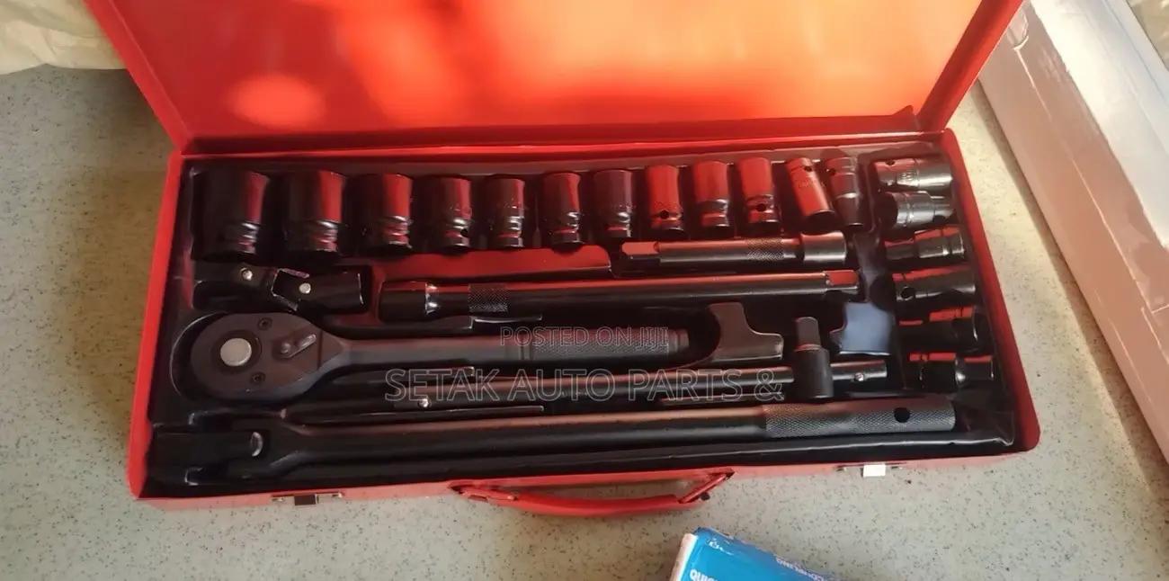 35 or 24-Piece 1/2" Socket Set / Wrench Tool Set/ Box Spanner