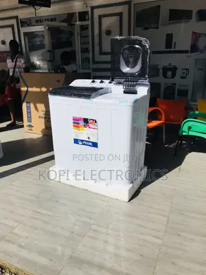 Large Wash Pearl 18kg Semi-Automatic Twin Tub Washing Machine