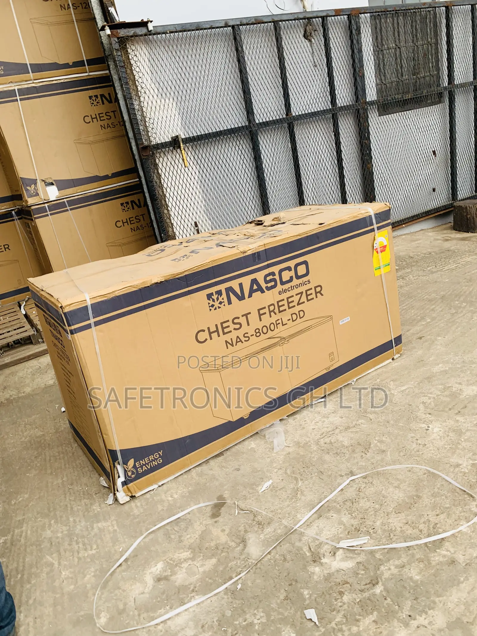 Super Best Nasco 545 LTRS Double Door Chest Freezer Gold NAS-800FL-DD
