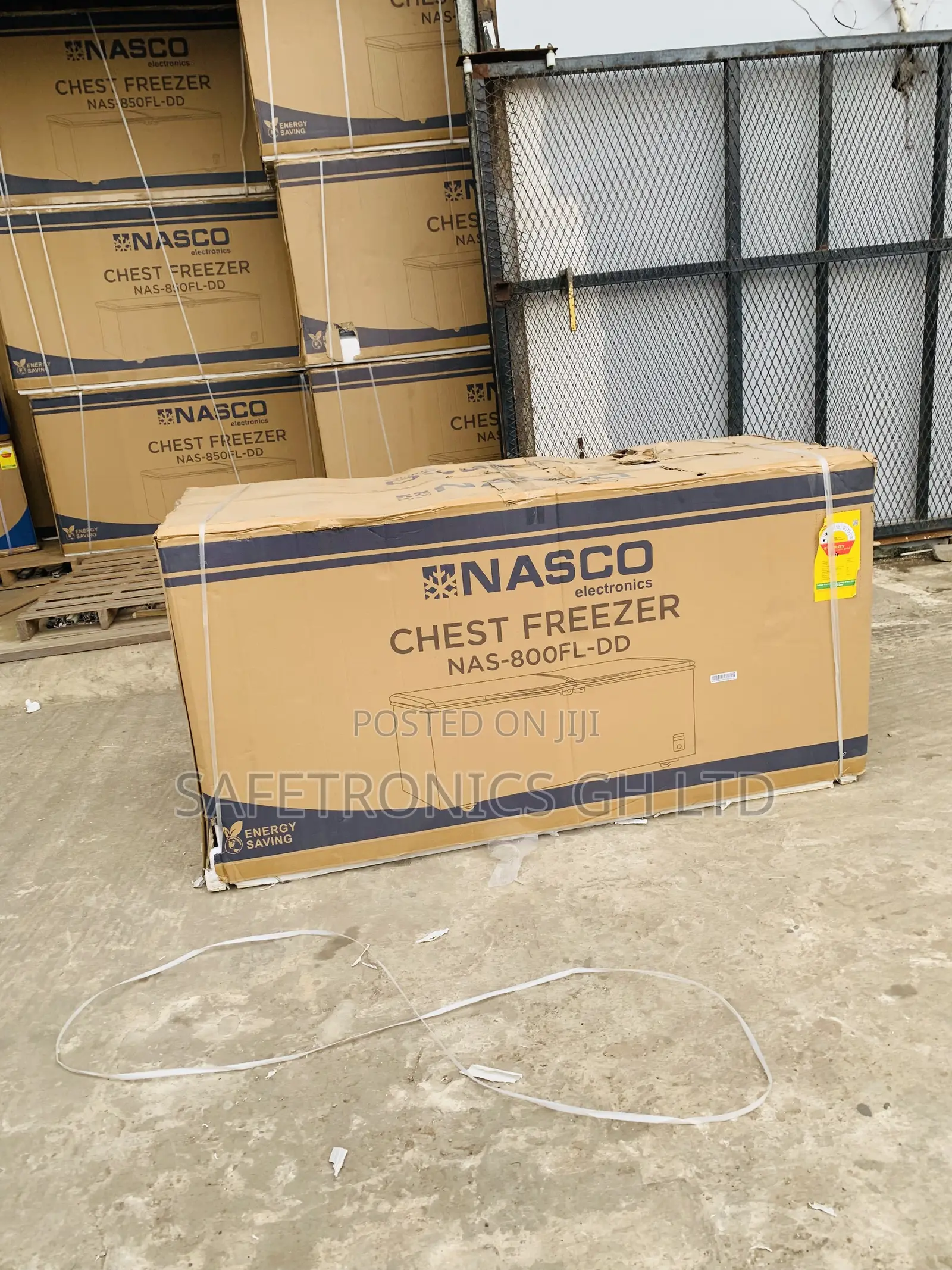 Get Best Nasco 545 LTRS Double Door Chest Freezer – Gold (NAS-800FL-DD