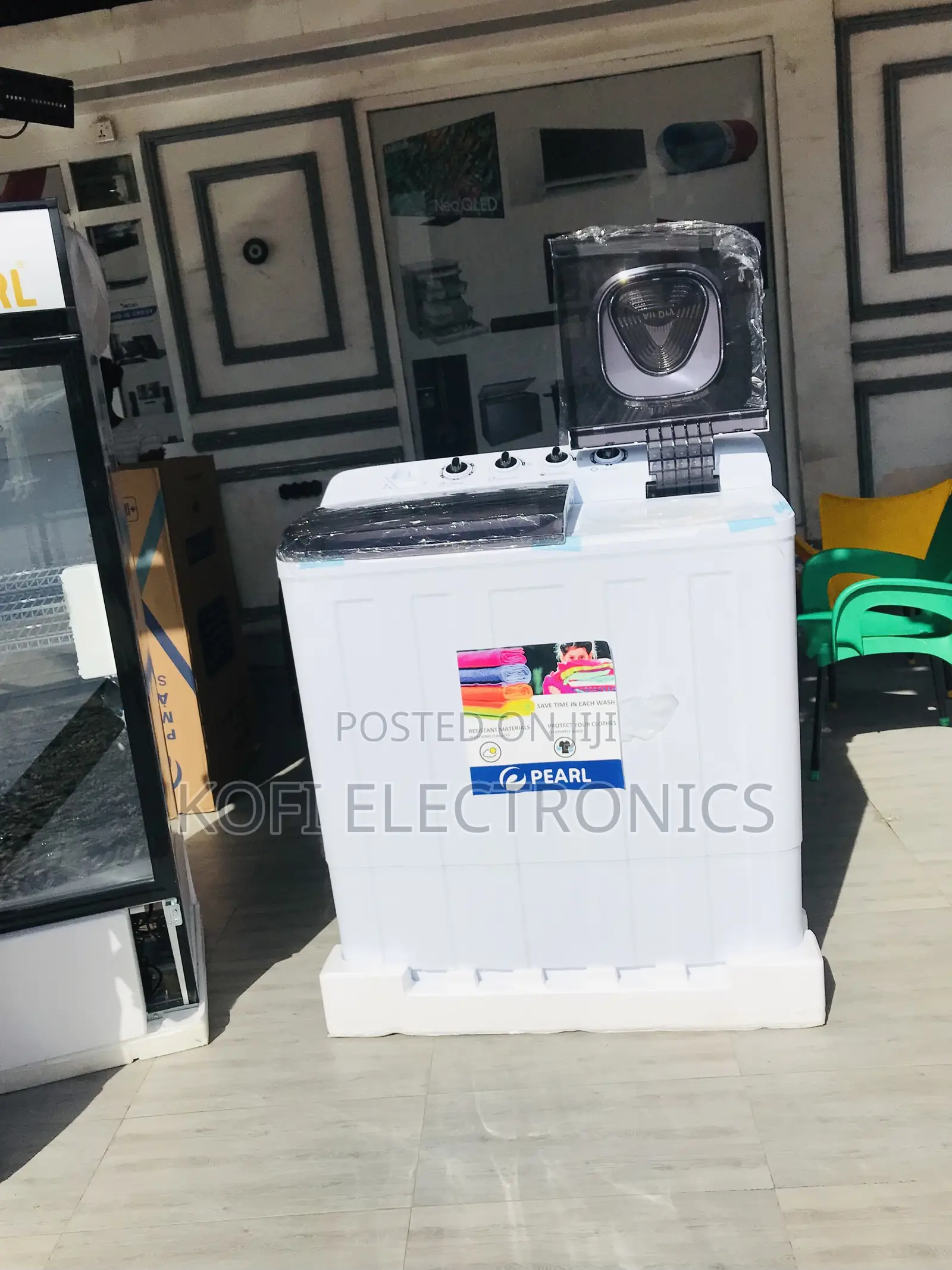Power With Smart Water Usage 18kg Top Load Pearl Washing Machine