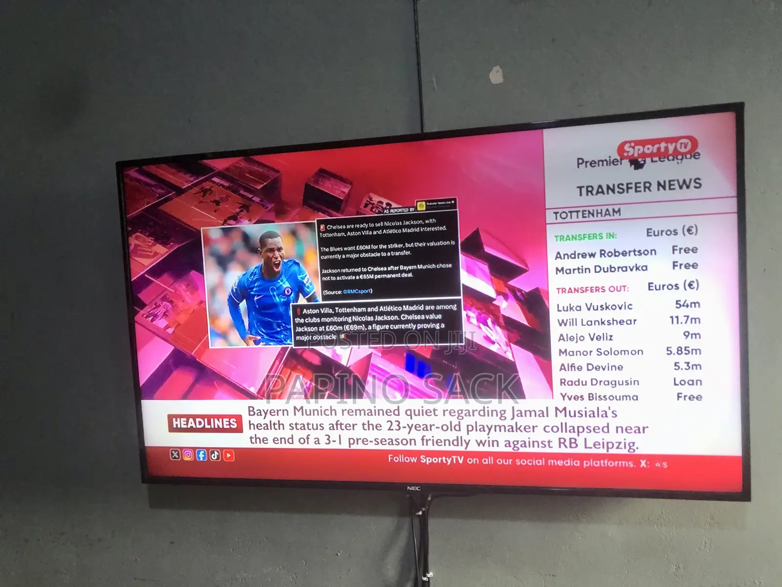 NEC 55inches