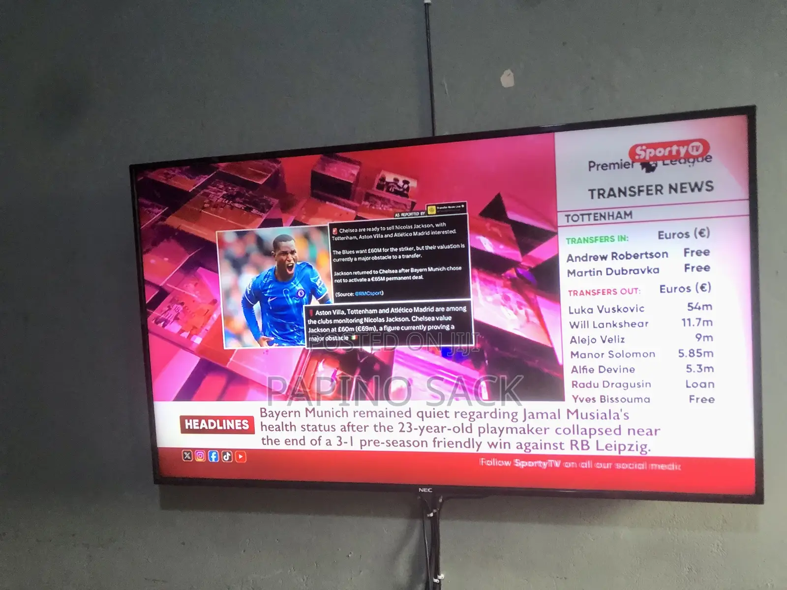 NEC 55inches