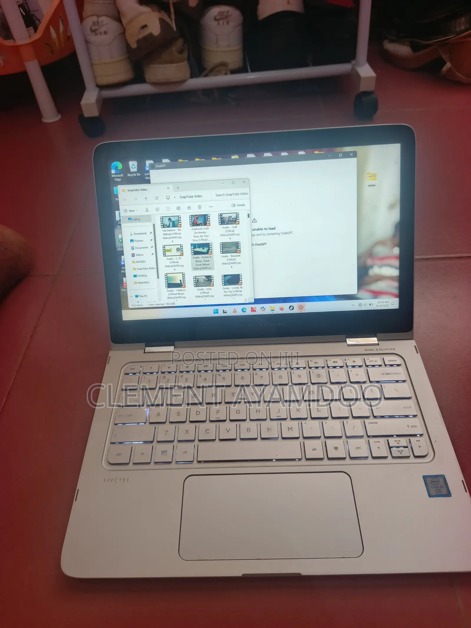 Laptop HP 8GB Intel Core i5 SSD 250GB