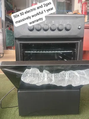 Volcano 6-Burner Gas Cooker – Heavy Duty Stove With Built-in Oven