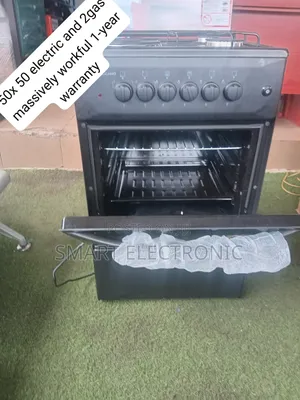 Volcano 6-Burner Gas Cooker – Heavy Duty Stove With Built-in Oven