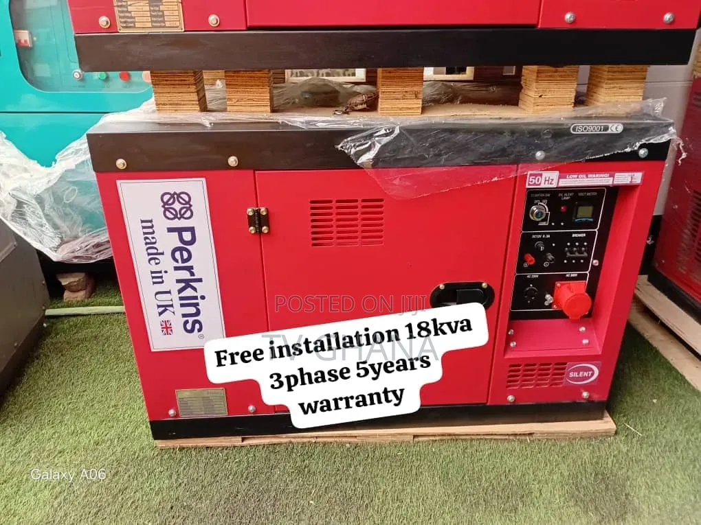 Perkins 18KVA 3 Phase Diesel Generator – Heavy Duty Reliable 3phase