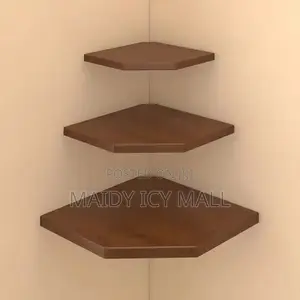 Floating Corner Wall Shelf