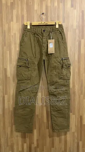 Kaki Side Pockets