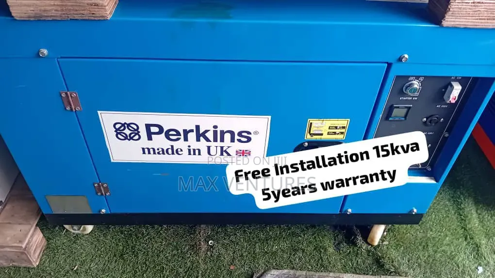 Heavy Duty Perkins 15kVA Diesel Generator for Home and Business 15kva