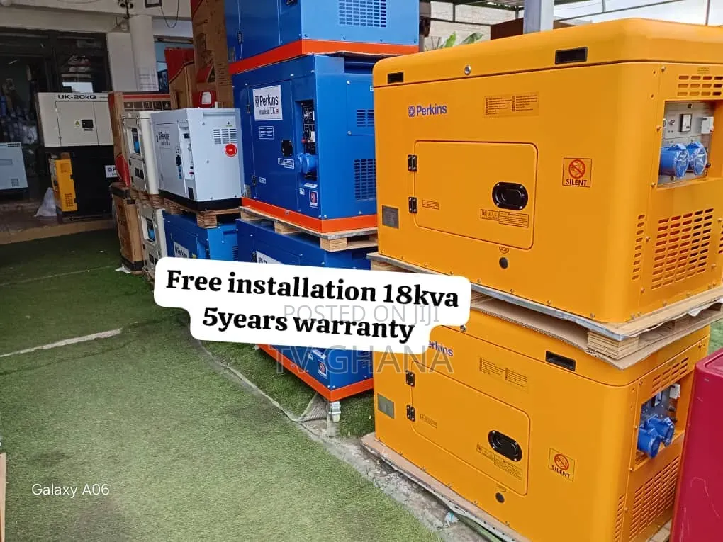 Perkins 18KVA 3-Phase Generator – Heavy Duty Power Solution18kva