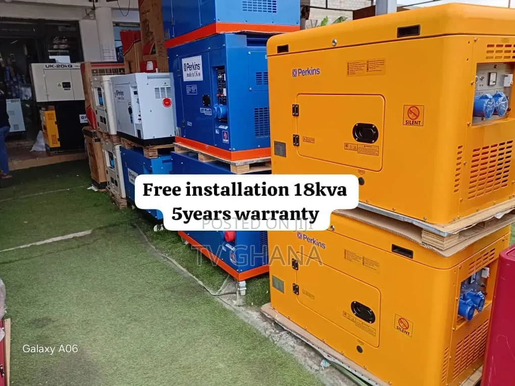 Perkins 18KVA 3-Phase Generator – Heavy Duty Power Solution18kva