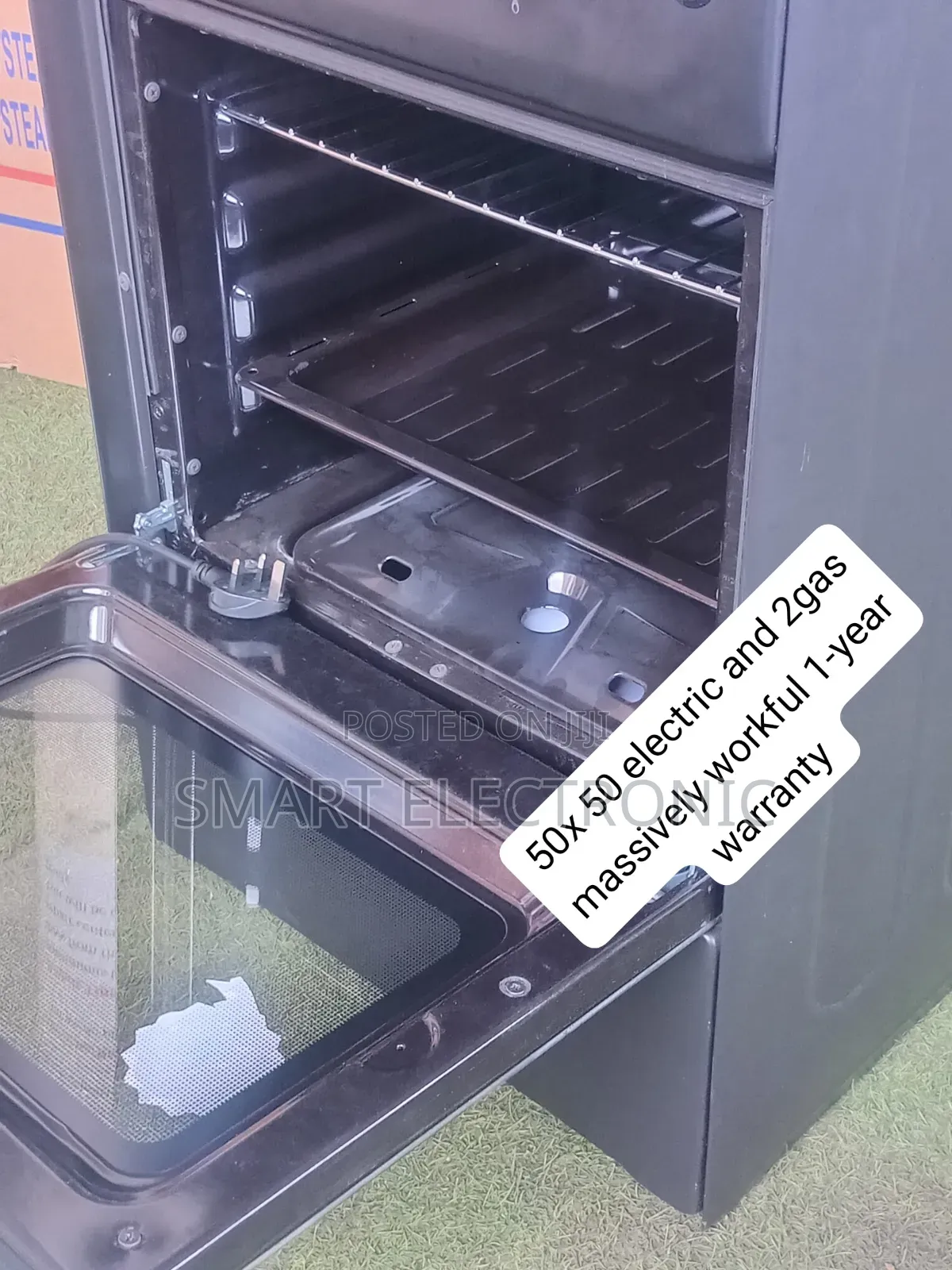 Volcano 6-Burner Cooking Range With Oven – Strong, Spacious Durable