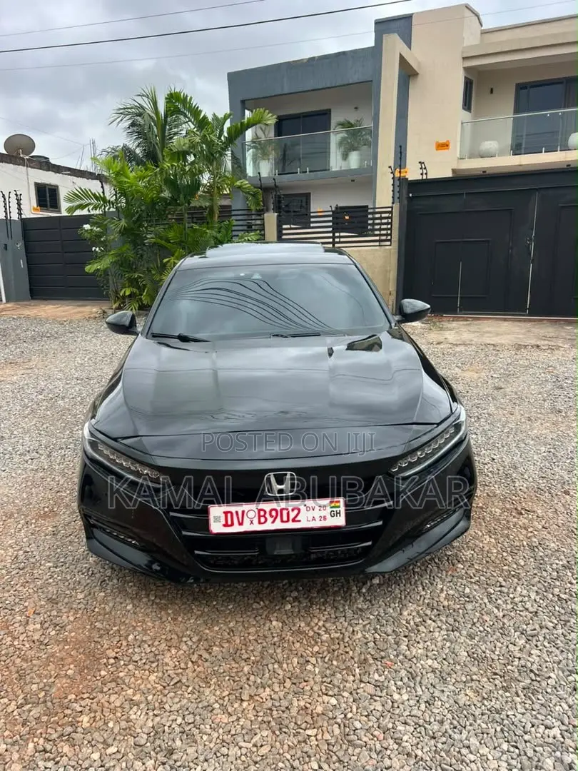 Honda Accord Sport (2.0L 4cyl Turbo 6M) 2019 Black