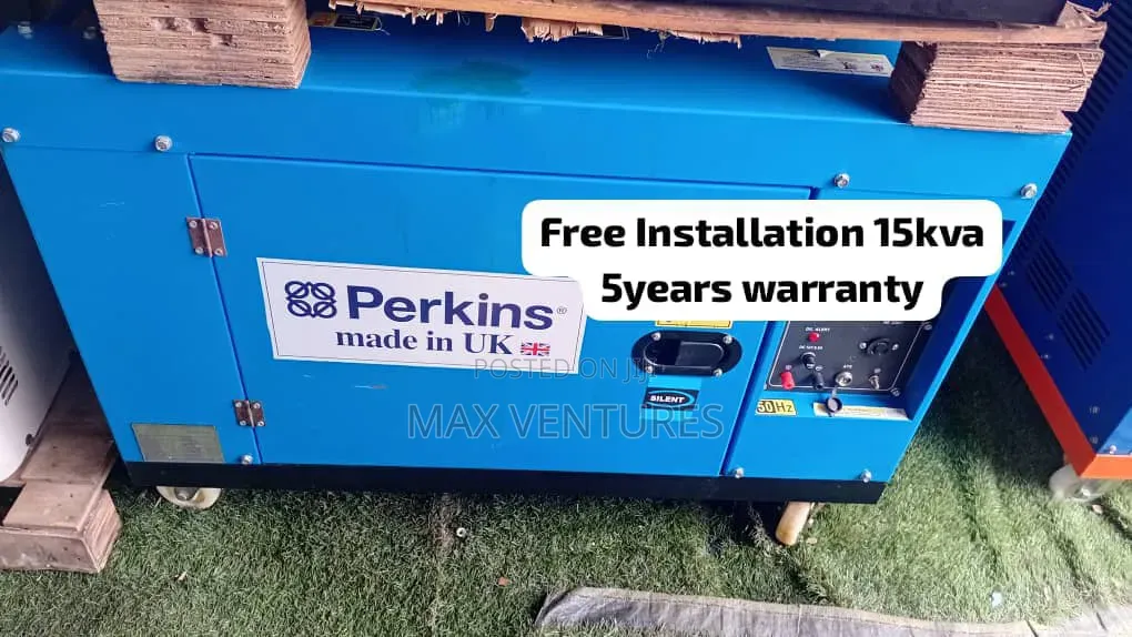 Perkins 15kVA Diesel Generator Heavy Duty Enge and Performance 15kva