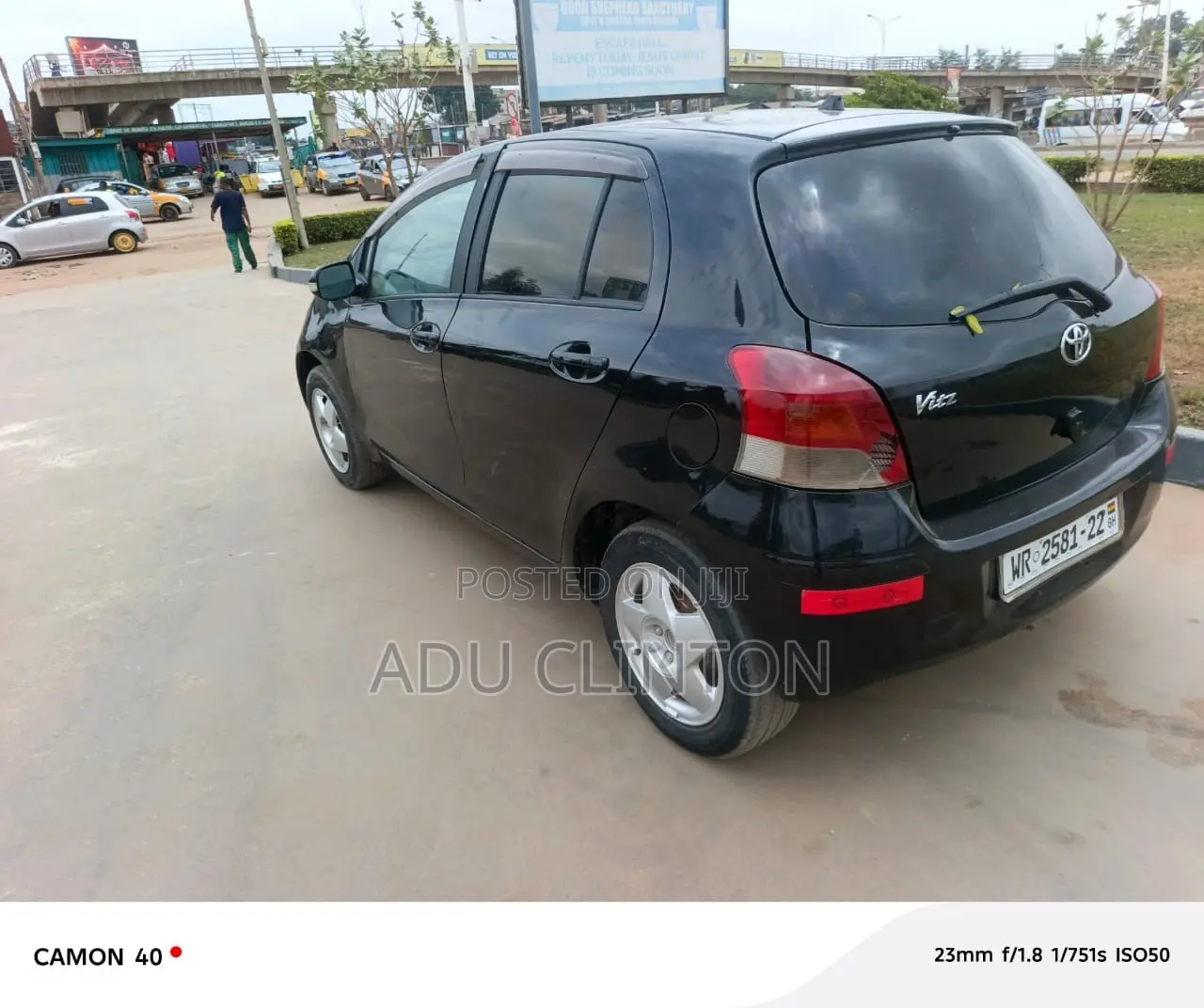 Toyota Vitz 2010 Black