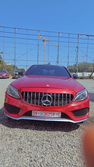 Mercedes-Benz C300 2017 Red