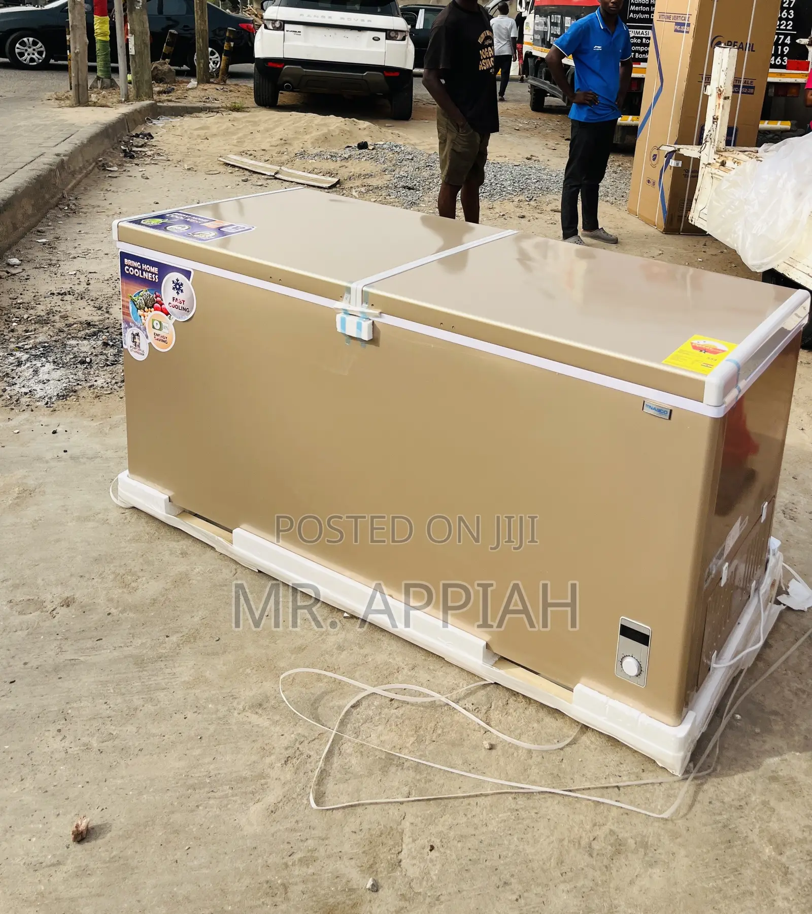 Super Classic Nasco Nas-800fl-Dd Double Door Chest Freezer(545L)
