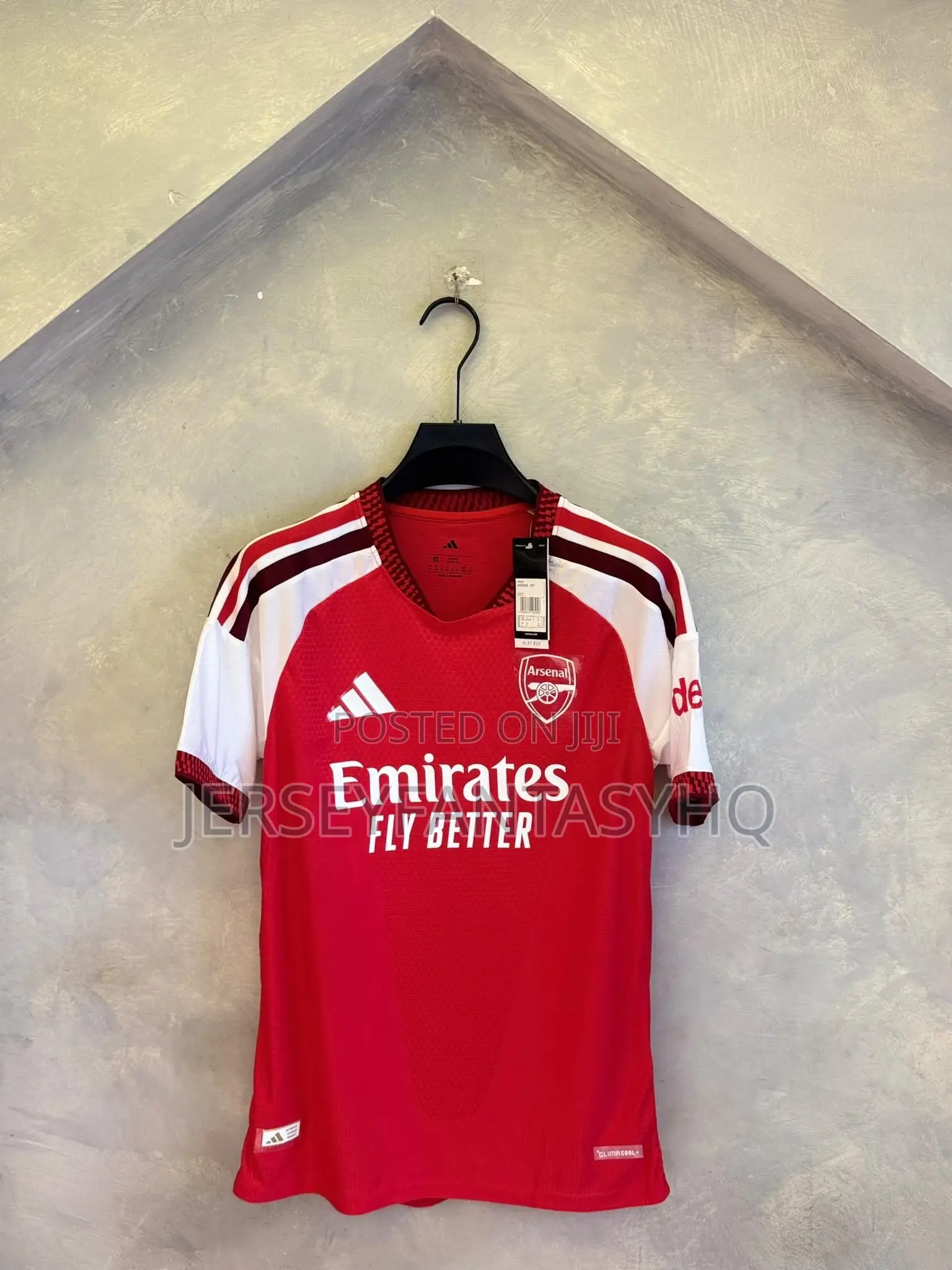Arsenal and Manchester United Kits