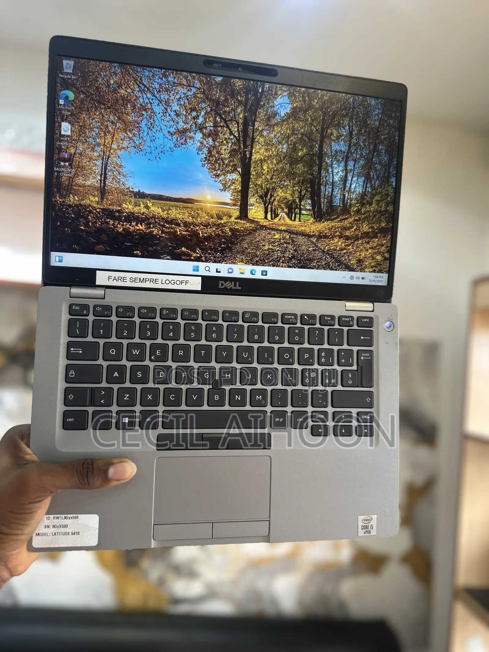 Laptop Dell Inspiron 14 5410 16GB Intel Core i5 SSD 256GB