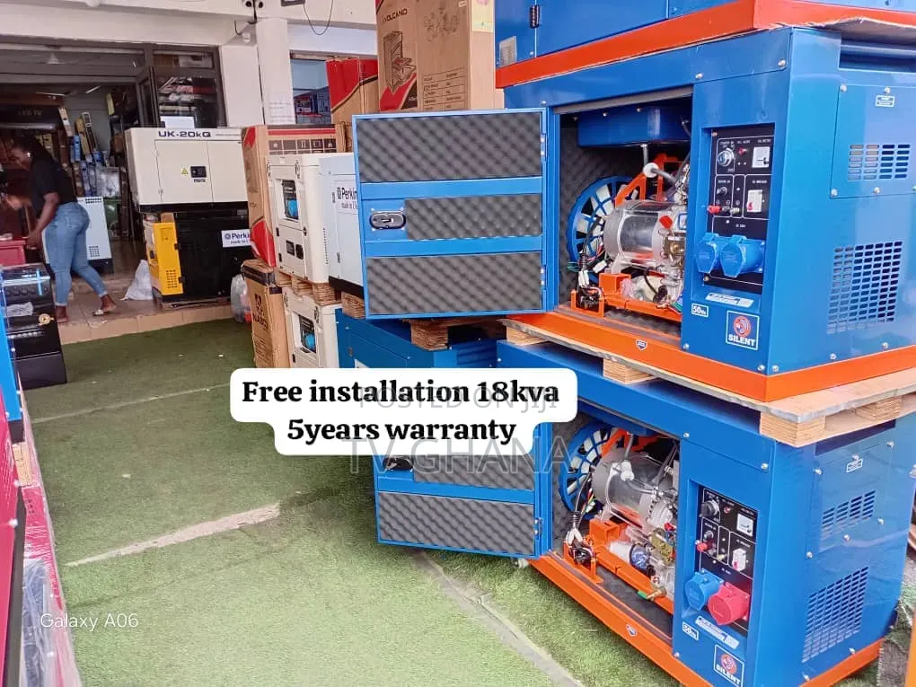 Perkins 18KVA 3 Phase Generator – Powerful Genset for Shops, 18kva