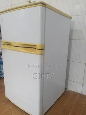 Double Door Table Top Fridge