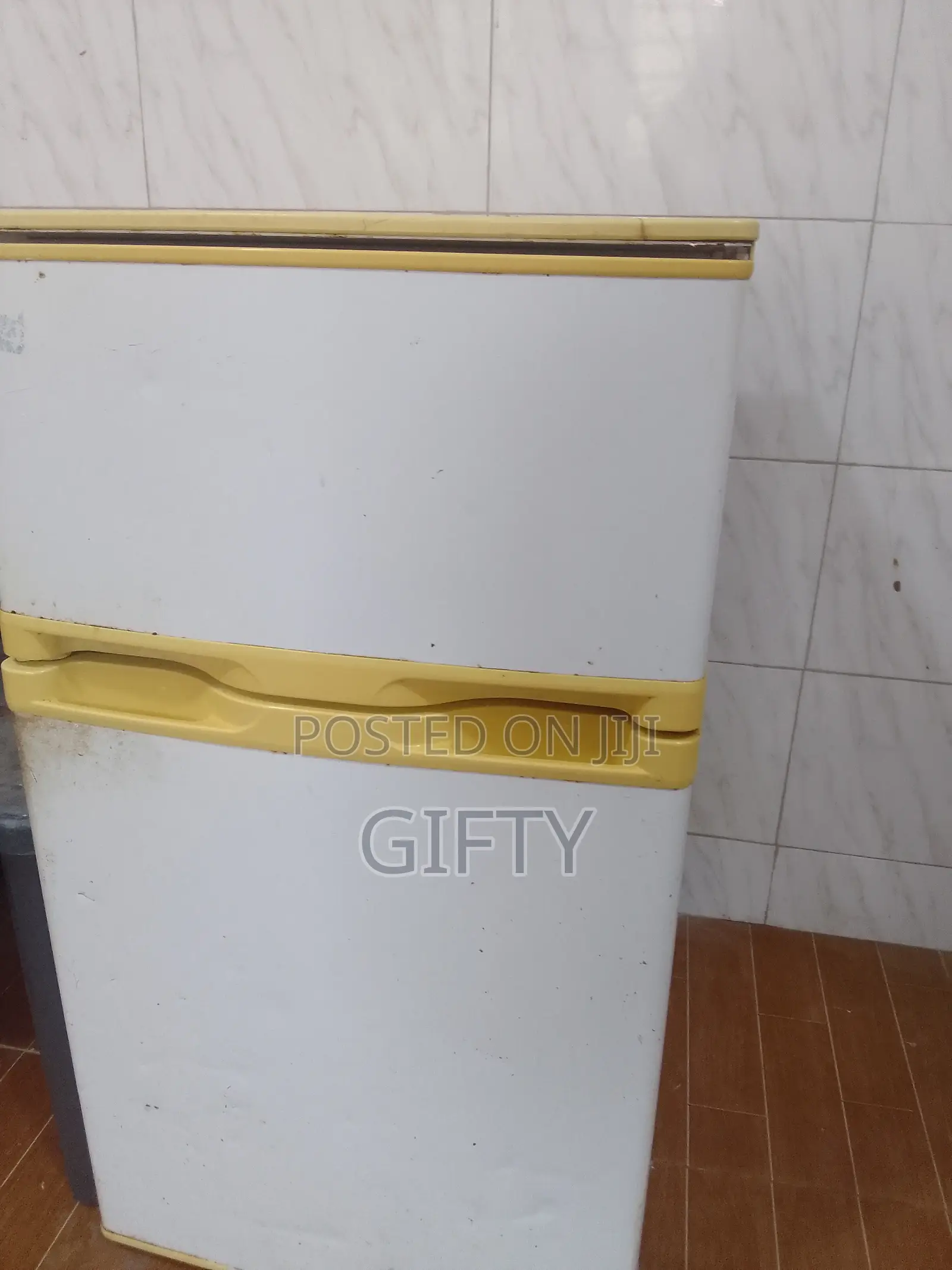 Double Door Table Top Fridge