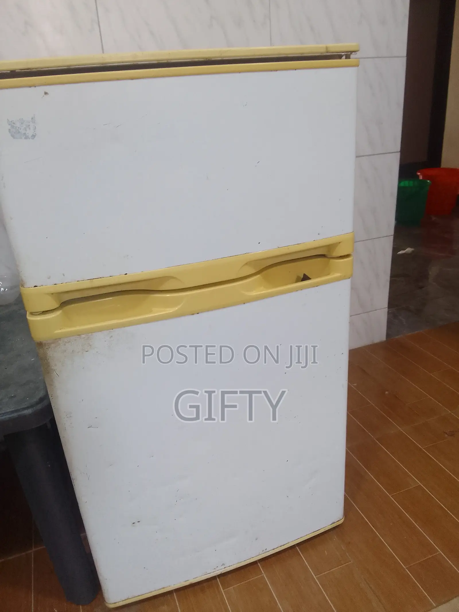 Double Door Table Top Fridge