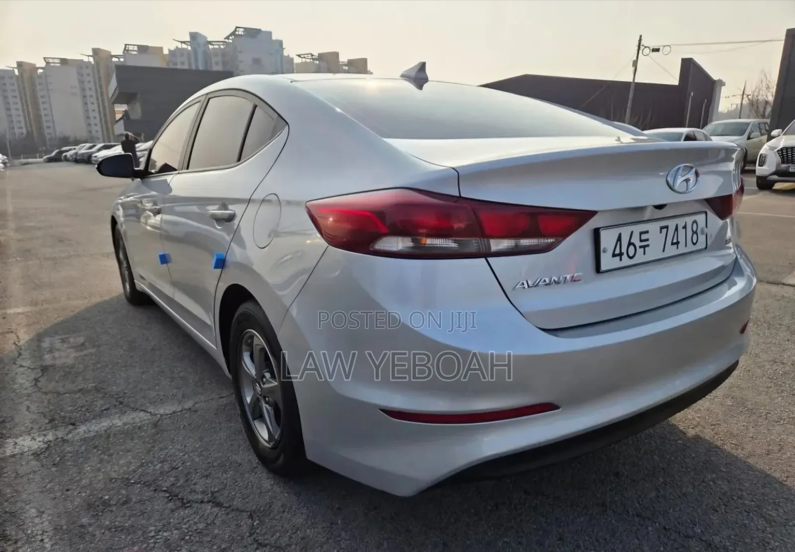 Hyundai Avante 2016 Black