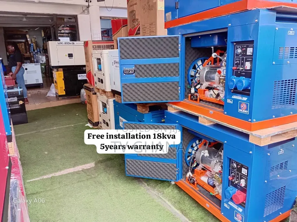 Perkins 18KVA 3 Phase Diesel Generator – High-Capacity Backup 18kva